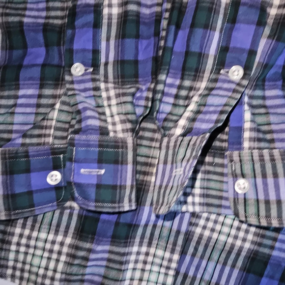 Ralph Lauren Blake Plaid Button Down Shirt - Picture 4 of 4